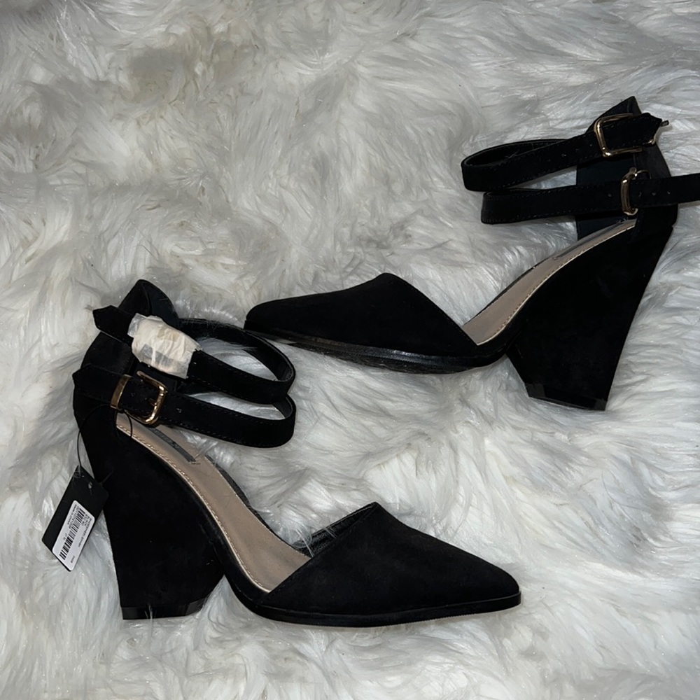 Forever 21 pointy toe wedge heels